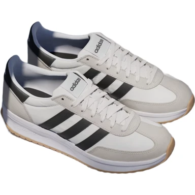 Adidas Run 70s 2.0 IH8584 Baskets blanc et noir - Pointure 40 2/3
