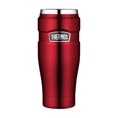 Lowenthal SK thermosbeker cranberryrood, gepolijst, 0,47 l