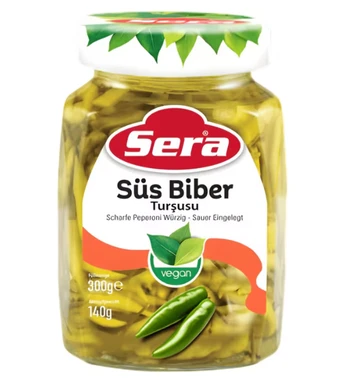 Sera Sus Biber Tursusu 300g (Hete Pepers)