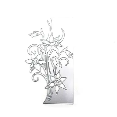 Metal die-cut patterns, artistic metal templates, rose cutting molds, suitable for card making, DIY scrapbooking, paper crafts, and lace embossing.
