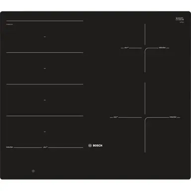 Bosch Serie 8 PXE601DC1E inbouw inductiekookplaat - zwart - 4 zones