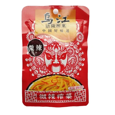 WUJIANG Spicy Flavour Mustard Tuber 80g/pack