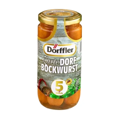 Dörffler Zarte Dorfbockwurst Eigenhaut 5 x 50 g