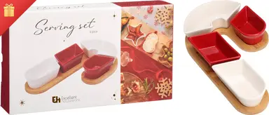 Koopman Serveerset 5st Suikerriet