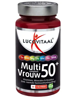 Lucovitaal Multi 50+ Vitaminen voor Vrouwen 40 tabletten
