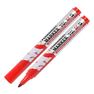M&G Permanent Market Red Round Tip
