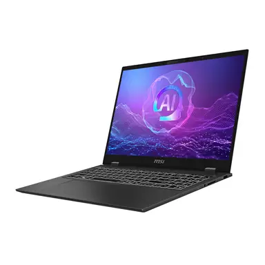 MSI PrestigePro 16 AI B2HVEG-259FR : Intel Core Ultra 9 285H - 32 Go LPDDR5 - SSD NVMe PCIe 1 To - RTX 4050, 6 Go GDDR6 - Écran OLED 16 pouces UHD+ 4K - Windows 11 Professionnel