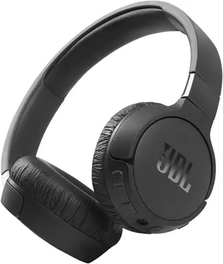 JBL Tune 660NC, On-Ear kabellose Geräuschunterdrückungs-Kopfhörer, Bluetooth, On-Ear-Kopfbügel-Steuerungen, Schwarz