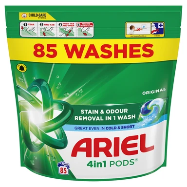 Ariel 4in1 PODS, Washing Liquid Capsules 85 Washes