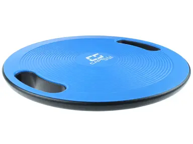 "Planche d'équilibre   Exercice d'équilibre et de stabilité Entraîneur portable d'équilibre avec poignée pour l'entraînement du noyau, kinésithérapie et salle de sport Diamètre de 40 cm Surface antidérapante"