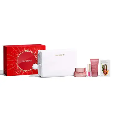 Coffret CLARINS Multi-Active Crème 50ml + Baume Lèvres + Sérum Échantillon
