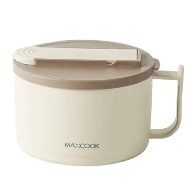Maxcook Ramen Bowl Pickle Bowl - with Cutlery - 1.5 L