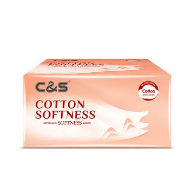 JIEROU "C&S 3ply 90sheets Facial Tissue(8 bags) /