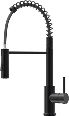 Keukenkraan met veerontwerp, 360° draaibaar, 2 straalstanden