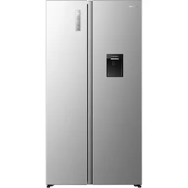 Hisense RS3P558NMID PureFlat 91cm American Fridge Freezer – 541L, Stainless Steel, Total No Frost, D Energy Rating