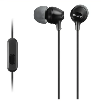 Sony MDR-EX15AP Écouteurs pour smartphone avec micro et commandes - Noir
