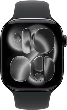 APPLE Watch Series 11 GPS + Cellular 46mm Space Grey Aluminium Case with Black Sport Band - M/L