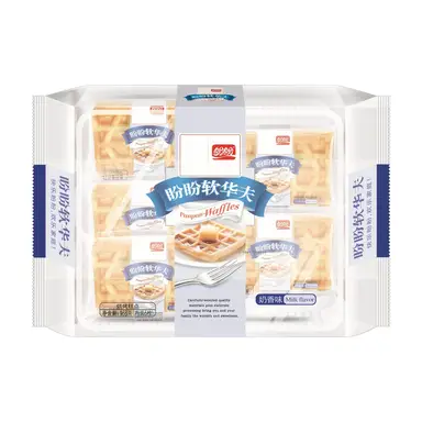 Panpan zachte wafels - melksmaak 168 g