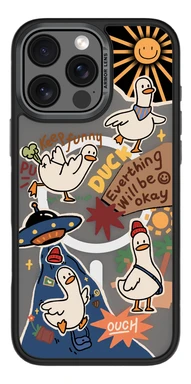 COMMA Cultural Series Magnetic Phone Case - iPhone16 - Playful Duck