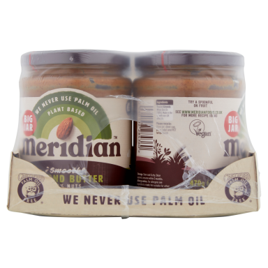 Meridian 100% Smooth Almond Butter - 470G