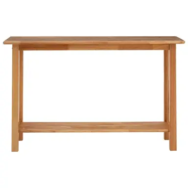 Maison by Premier Console Table Selby Rectangle Rubberwood Natural