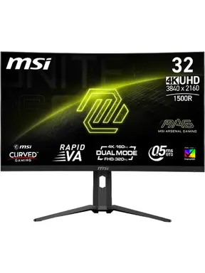 MSI MAG 321CUPDFDE 4K Ultra HD Curved Gaming Display 80 cm 