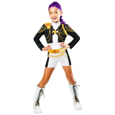 K-Pop Demon Hunters Rumi Dress Up Costume with Yellow Jacket 7-8 Years