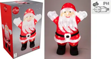 SANTA CLAUS 50LED 40CM