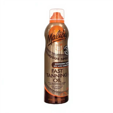 Malibu Continuïteit Snelle Self-tanning olie Spray 175 ml