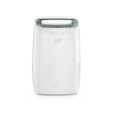 De’Longhi AriaDry Multi Dehumidifier, 12 Litre/Day Extraction, Silence System, Dedicated Laundry Function, White, DEX212SF