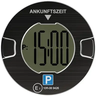 OOONO P-DISC NO1 (elektrische Parkscheibe) - Schwarz