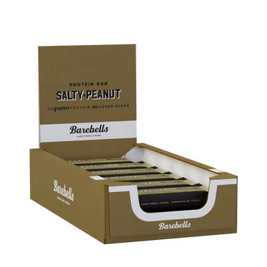 Barebells Lot de 12 barres protéinées aux cacahuètes salées - 660 g