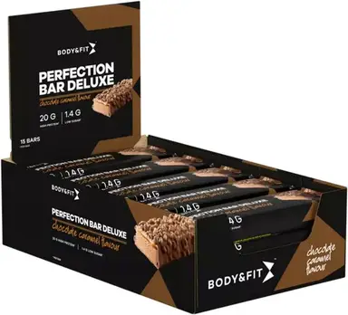 Perfection Bar Deluxe Chocolade Karamel 825 gram (15 repen)