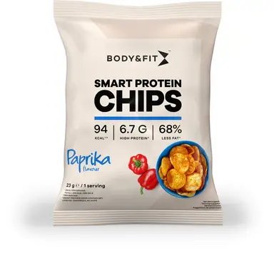 Body&Fit Smart Chips Paprika 276 gram (12 zakjes)
