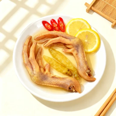 Laweiju Eendenpootjes met Gepekelde Peper 300g