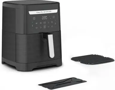 Tefal EY8018 - Easy Fry & Grill XXL airfryer - 2-in-1, 6,5 l capaciteit, dual zone koken
