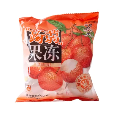 WANT WANT Konjak-Gelee (Litschi) 200G