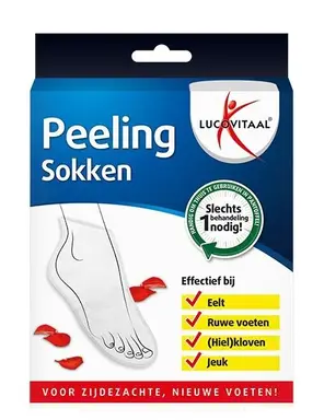 Lucovitaal Peelingsokken - 1 paar