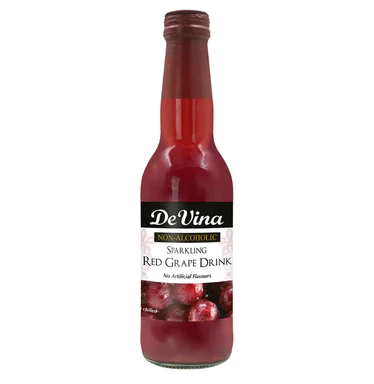De Vina Sparkling Red Grape 330ml