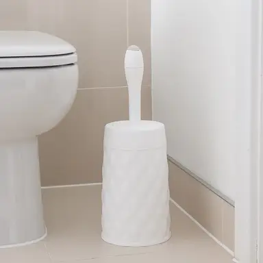 Addis Diamond Collection Toilet Brush - White