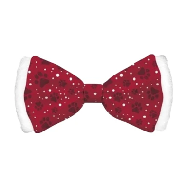 PLENTY GIFTS Nœud papillon rouge de Noël - 10 x 5 cm