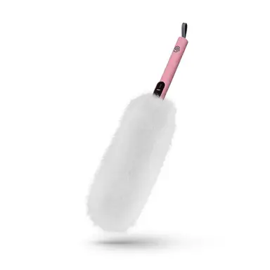 Swan x Lynsey 2-in-1 Ultra-Fine Microfibre Duster with Super Soft Microfibres, Pink