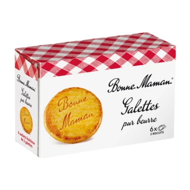 Bonne Maman Galettes pur beurre - 170 g
