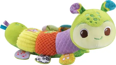 VTech ontdek en leer knuffel rups speelgoed - Meerkleurig, 32 cm