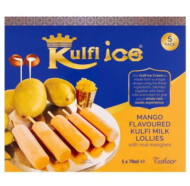 Kulfi Ice Mango Milk Lollies 5pk