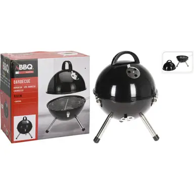 BBQ Collection Barbecue boule 31 cm - Noir