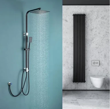 Douche-systeem van roestvrij staal Regendouche-set, Massage-douchepaneel met handdouche