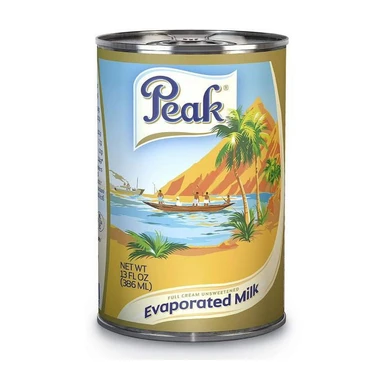 Peak Ongezoete Gecondenseerde Melk 410g