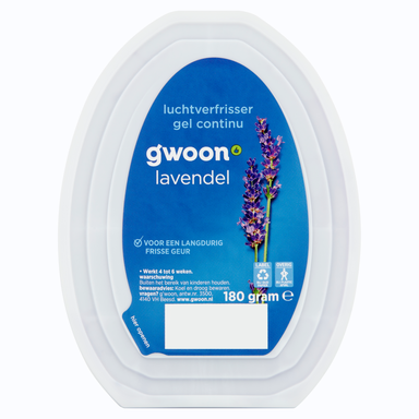 G'woon Lavendel Gel Doorlopende Luchtverfrisser 180 g