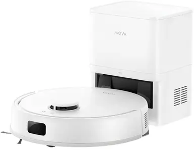 MOVA E20 Plu - Robotstofzuiger met dweilfunctie - Automatische stofafvoer, LSD-laser mapping, Neemt huisdierharen op